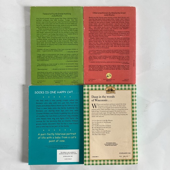 4 vintage kids chapter books - Picture 4 of 5